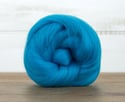 Turquoise Merino Combed Top - 100 grams (3.5 oz)