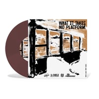 Image 2 of Tim Vantol - What it Takes / No Platform (7” Vinyl, Aubergine)