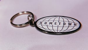 Image of Hometown Keychain 