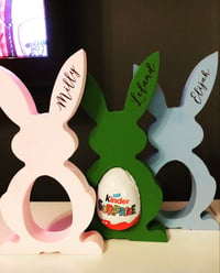 Easter Bunny Kinder Holder