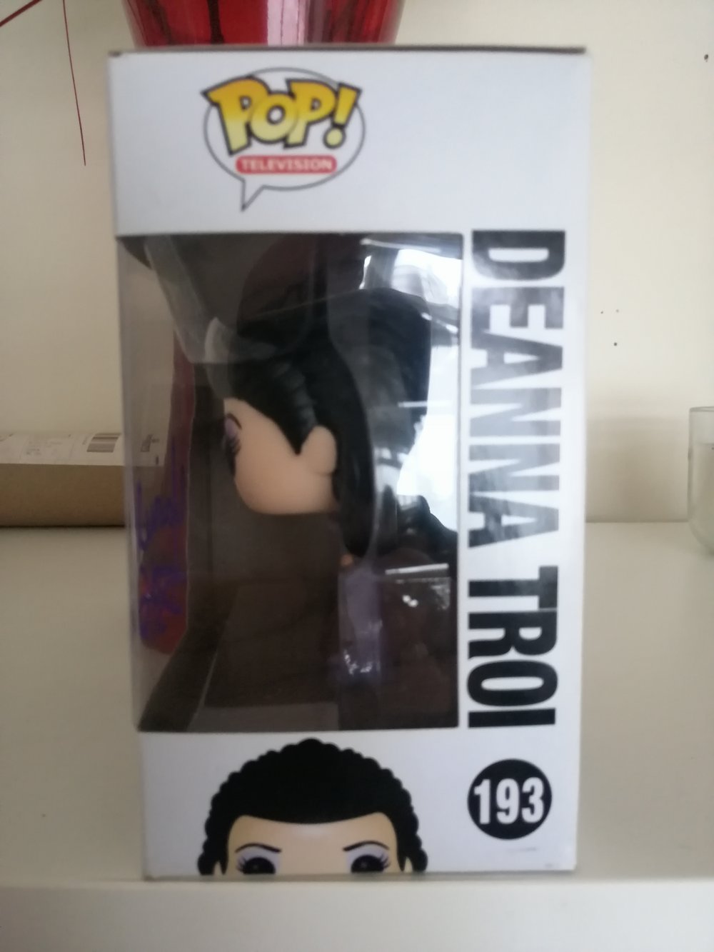 Marina Sirtis Star Trek Deanna Troi Signed Pop