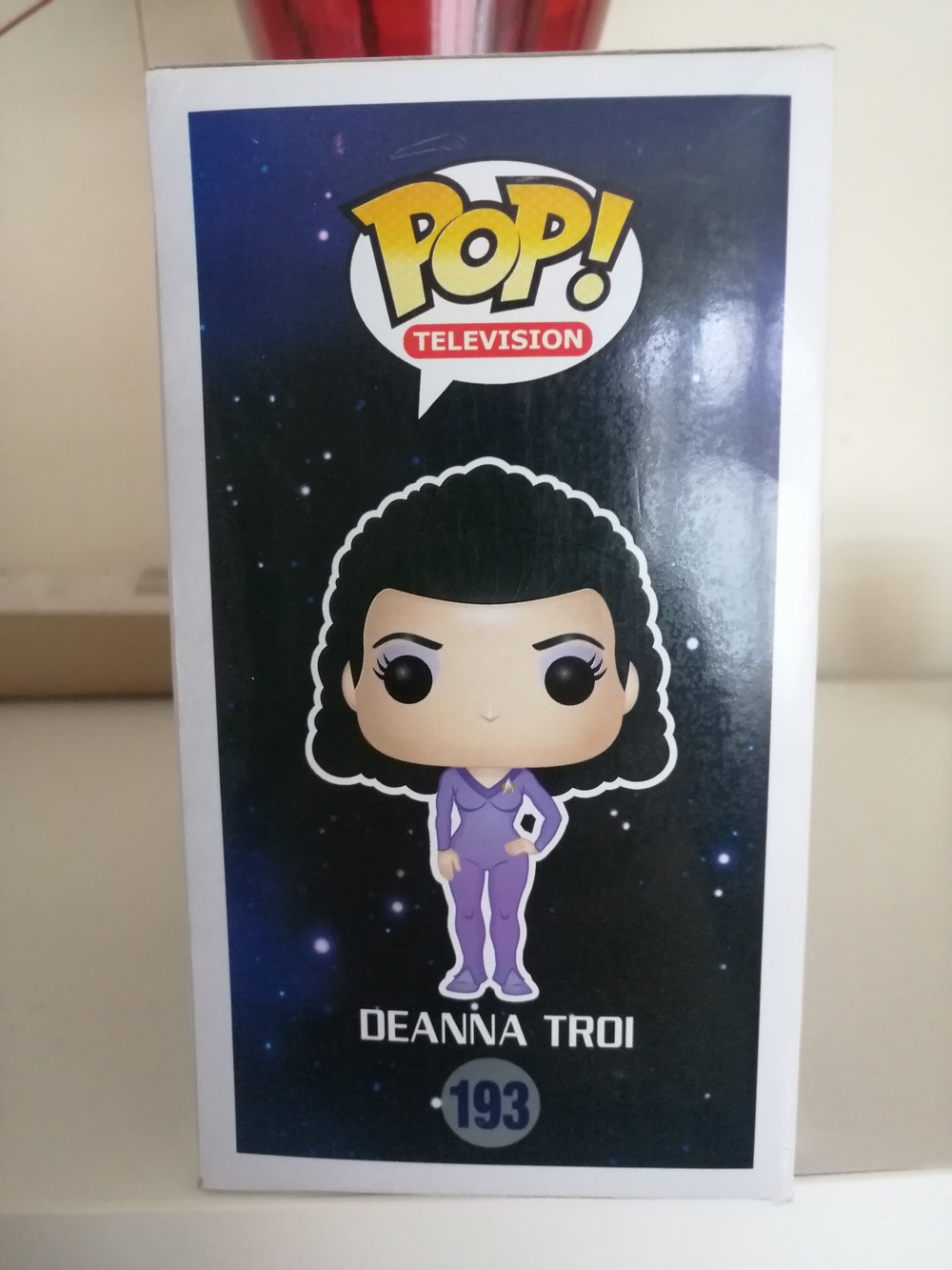 Marina Sirtis Star Trek Deanna Troi Signed Pop