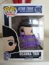 Marina Sirtis Star Trek Deanna Troi Signed Pop