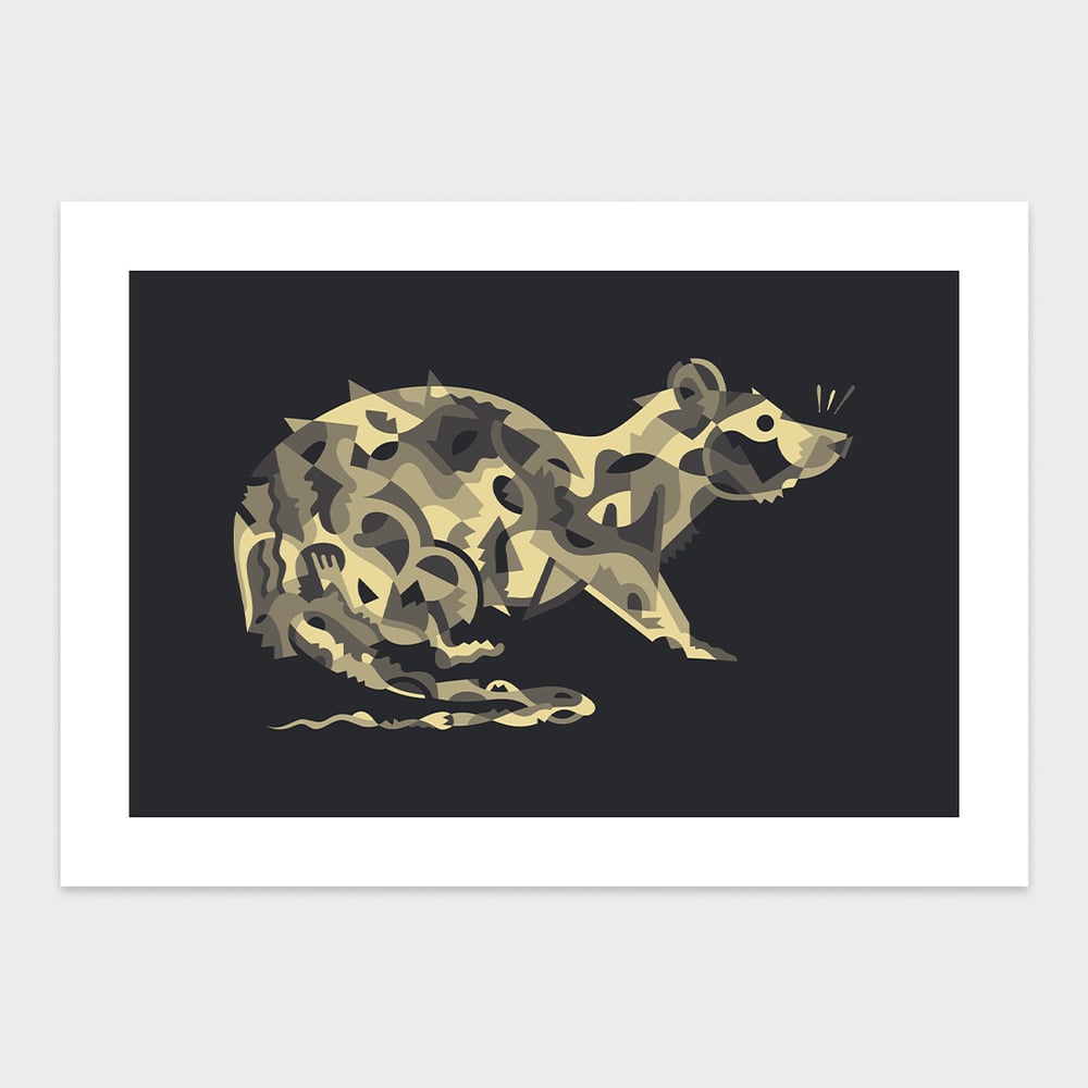 Image of Rat | 42 x 30 cm