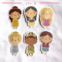 Princess Glitter Sticker Set