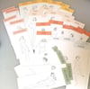 JEU DE 36 CARTES POSES (silhouettes fines)