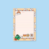 Image 1 of Notepad - Frog postman