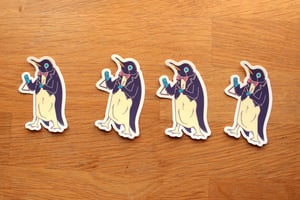 Sticker - Pingouin au triangle