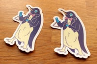 Image 2 of Sticker - Pingouin au triangle