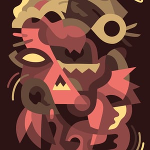 Image of Dieu Mexicain | 21 x 30 cm