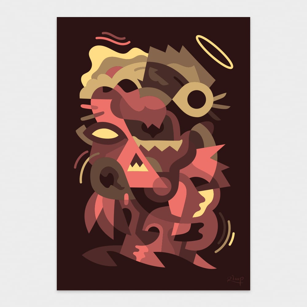 Image of Dieu Mexicain | 21 x 30 cm