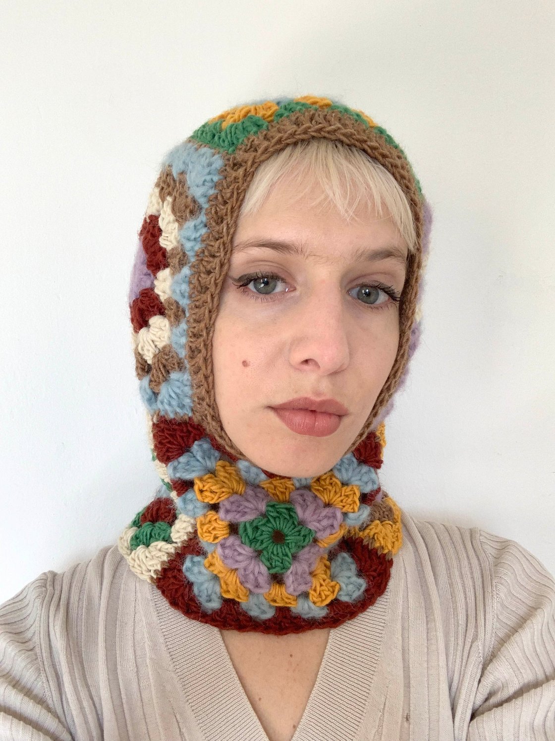 Image of Granny Square Balaclava - Medium