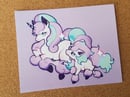 Image 2 of Galarian Ponyta Mini Print