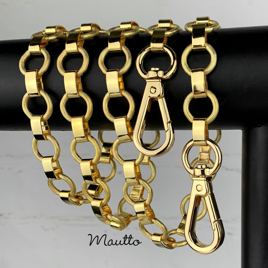 Chain + Leather Straps for Designer/Luxury Bags & More – Mautto