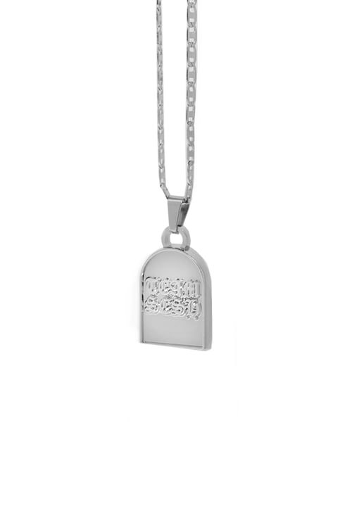 Image of "Tombstone" Necklace 