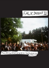 "False Insight II" UK Hardcore/Punk Photo Zine
