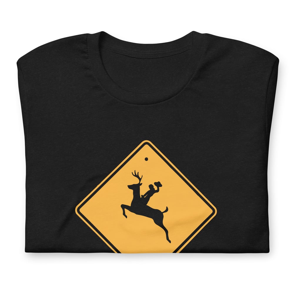 Wyoming Deer Bronco Crossing Tee