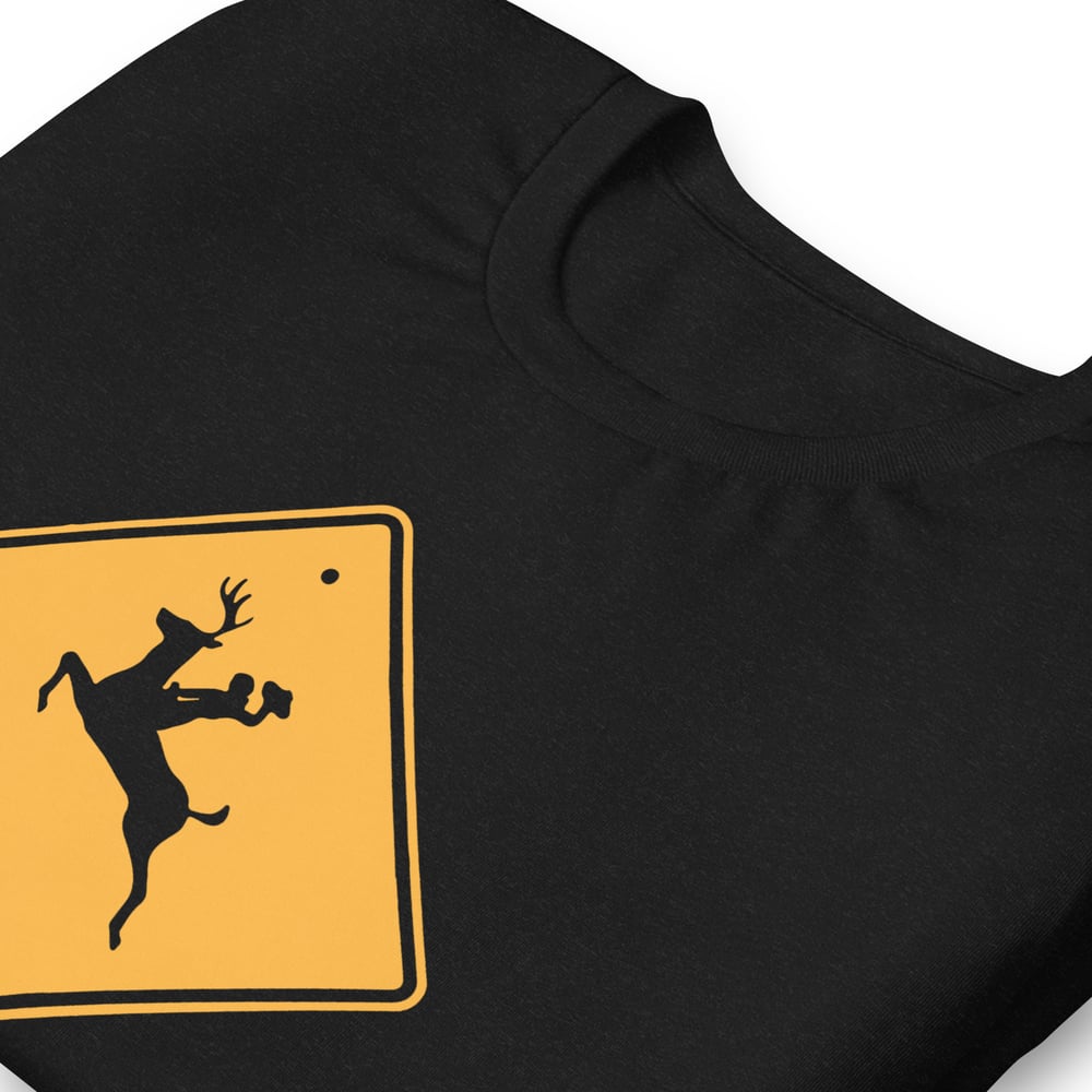 Wyoming Deer Bronco Crossing Tee