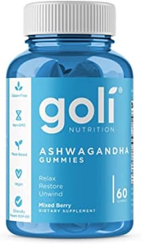 Ashwghanda Gummy Vitamins by Goli Nutrition 