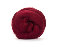 Image 3 of Ruby - Rich Red Merino Combed Top - 100 grams (3.5 oz)