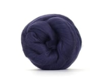 Image 3 of Petrol - Dark Dusky Purple Merino Combed Top - 100 grams (3.5 oz)