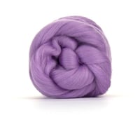 Image 1 of LAVENDER - Merino Combed Top - 4 ounces to Spin, Felt, Blend