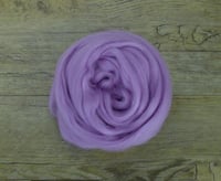 Image 2 of LAVENDER - Merino Combed Top - 4 ounces to Spin, Felt, Blend