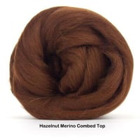 Image 1 of Hazelnut - Merino Combed Top - 100 grams (3.5 oz)