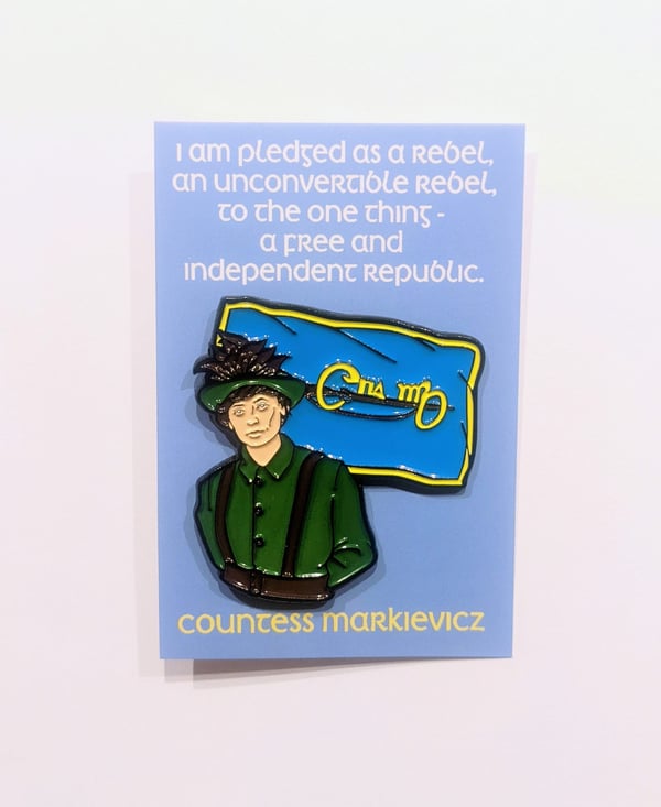 Image of Countess Markievicz Badge