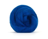 Image 3 of Fusion - Blue Merino Combed Top - 100 grams (3.5 oz) to Spin, Felt