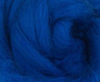 Image 2 of Fusion - Blue Merino Combed Top - 100 grams (3.5 oz) to Spin, Felt