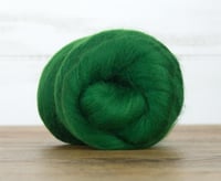 Image 3 of FOREST- Merino Combed Top - 100 grams - 3.5 oz to Spin, Felt