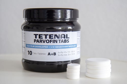 Image of Tetenal Parvofin tabs/Superfix tabs Film Developing Tabs