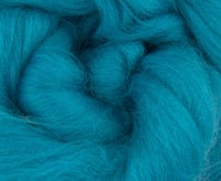 Image 2 of Cerulean - Blue/Green Merino Combed Top - 100 grams (3.5 oz)