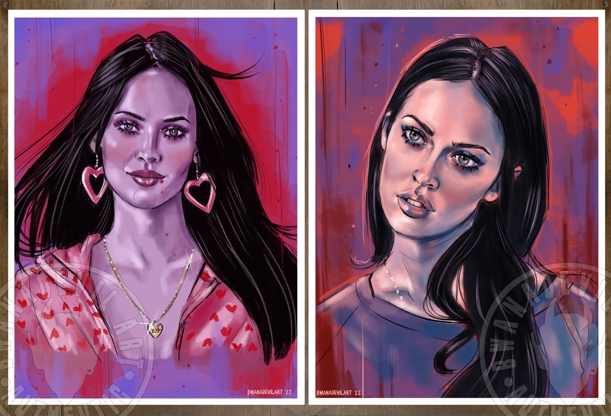 Image of Jennifer's Body mini prints set of two 5x7 in.
