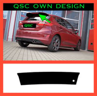 X1 Mk8 Ford Fiesta Brake light overlay pre cut tint 