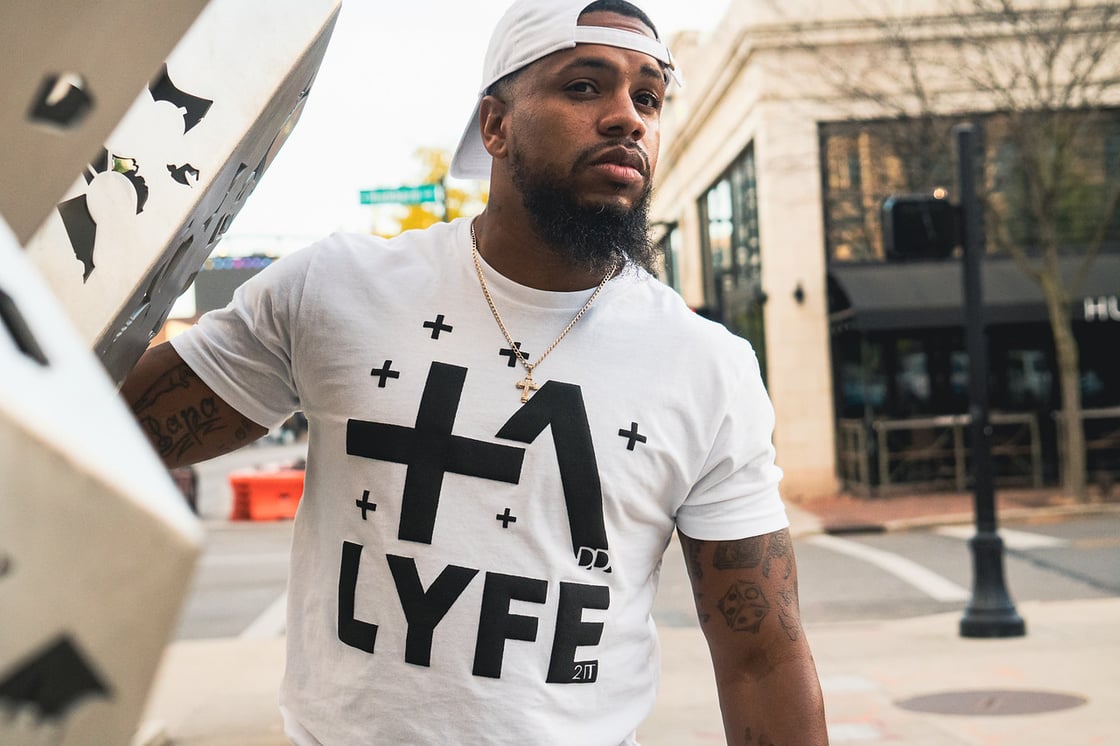 Image of Add Lyfe 2it Classic White T-Shirt