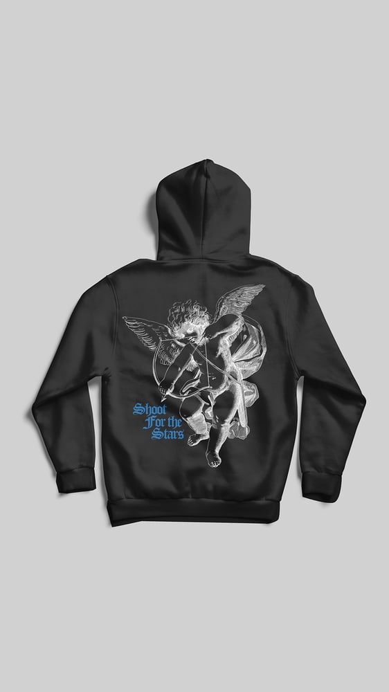 Image of ONI 'SHOOT FOR THE STARS' HOODIE (BLK) 50% OFF