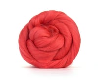 Image 1 of CORAL - Merino Combed Top - 4 ounces to Spin, Felt, Blend