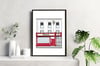 Anseo A4 Framed