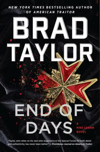 Image of Brad Taylor -- <em>End of Days</em> -- SIGNED