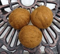Set of 3 Wool Dryer Balls in Golden Brown ON SALE