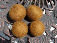 Set of 4 Wool Dryer Balls in Golden Brown ON SALE