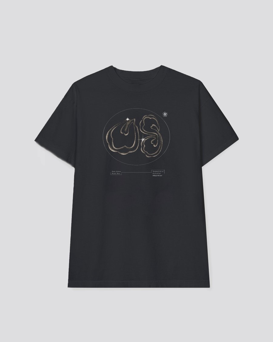 Image of Petal T-Shirt (Vintage Black)
