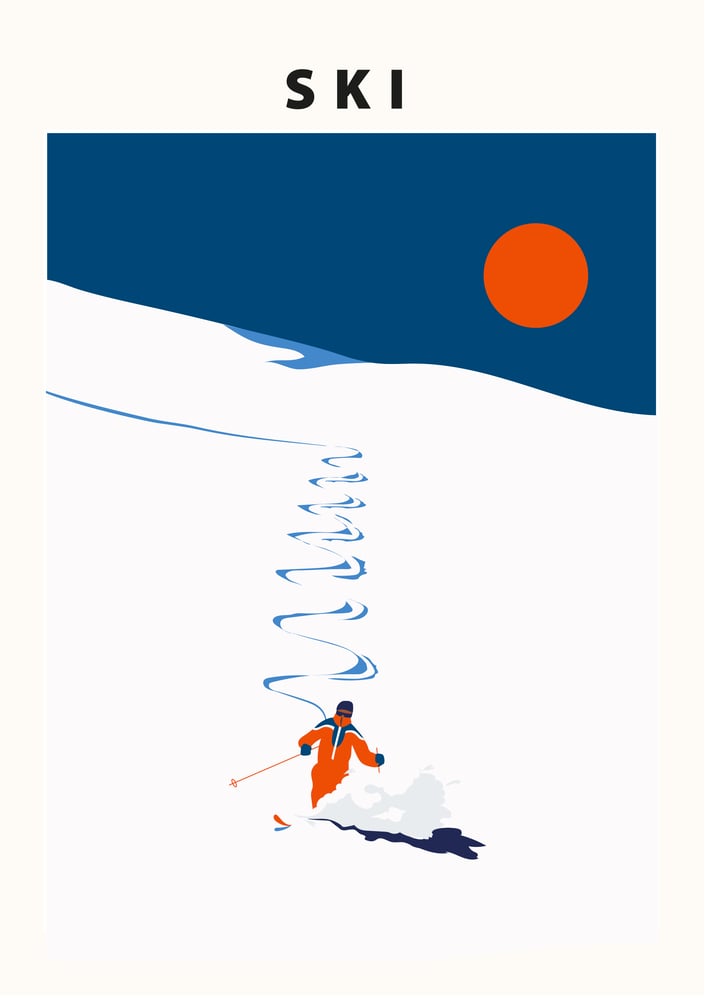 Image of Collection d'affiches sports d'hiver