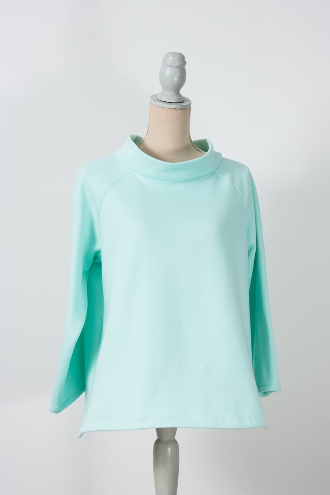 Ma "Blouse d'hiver" molletonnée