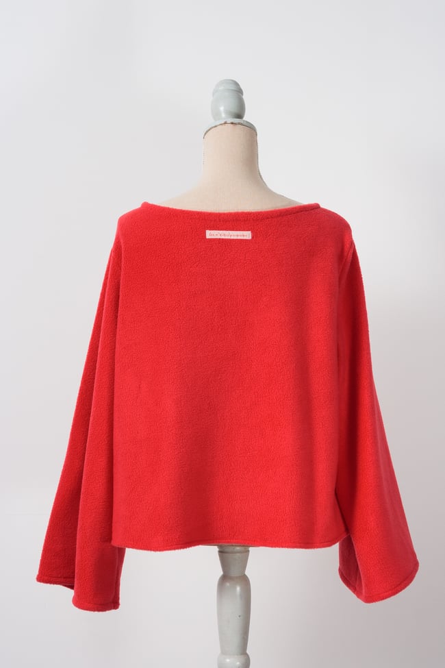 Ma polaire hippie chic manches évasées 