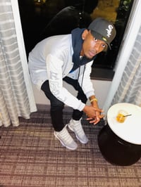 Image 3 of Grey/ White Men Varsity  Jacket