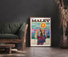 Fly Malev to the USSR | Mate Andras | 1966 | Vintage Travel Poster | Home Decor