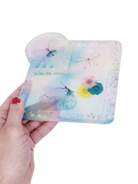 Image 2 of Cotton Candy Butterfly Grinder Tray Set